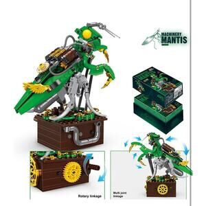 LEQUMOC The Insect Collection L603 The Ideas Bug Mechanical Mantis Building S...